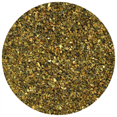The Spice Lab Green Bell Pepper, Sweet Dehydrated Flakes, French Jar, Kosher Vegan Seasoning
