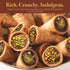 4.7 oz Leonessa Dubai Chocolate Cones with Pistachio Kunafa | Made with Premium Belgian Chocolates | Kunafa Chocolate |