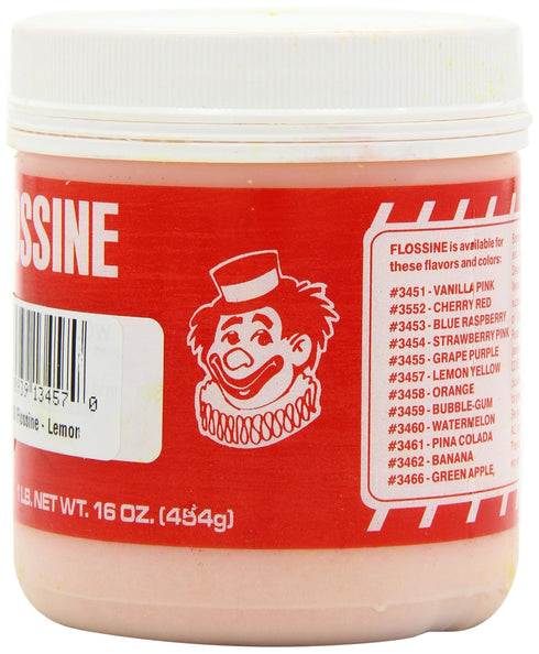 Gold Medal Lemon Yellow Flossine Can - Perfect for Treats