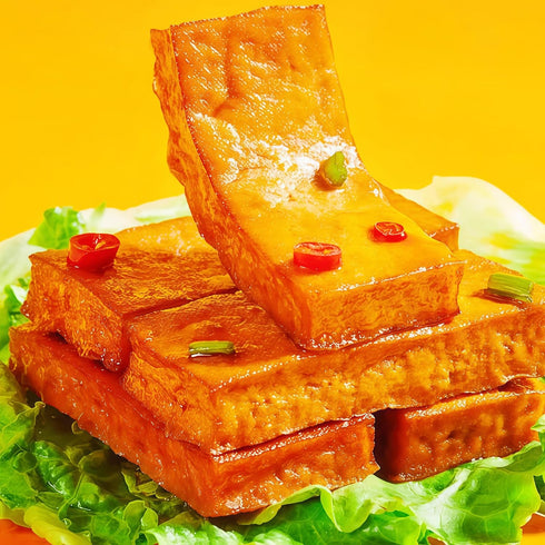 DAMAICHUHAI 20*20g, 14.1oz. Tofu,Dried Tofu,Chinese Food,Thick, Chewy, and Flavorful Dried Tofu, a Satisfying Spicy