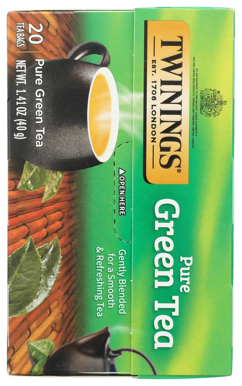 1.48 20 Twinings Green Tea, Ounce Box individual tea bags