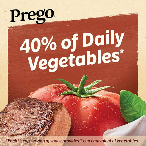 Prego Italian Tomato Pasta Sauce Flavored With Meat, 45 OZ Jar