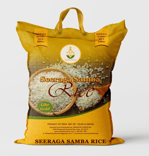 SEERAGA SAMBA RICE 10 Lbs (Pack of 1)