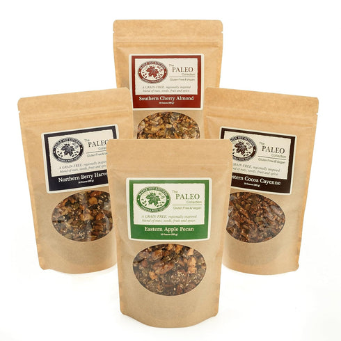 10 oz Maple Nut Kitchen Northern Berry Harvest Granola Grain-Free with Walnuts, Seeds, Blueberries & Vanilla | Paleo