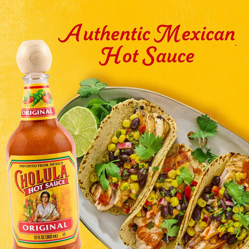 12 Oz Cholula, Sauce Hot Original, Fl