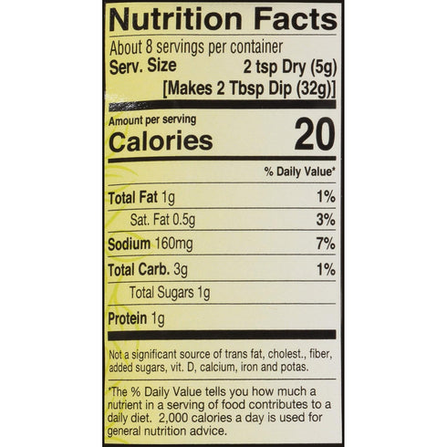 1.5 oz Packet (Pack 12) Mrs. Wages Cheese Dip Mix, Pepper Jack Queso