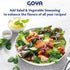 6-Pack, 3.52oz Salad and Vegetable Seasoning by Goya, All Purpose Seasoning for Fresh Vegetables, Leafy Greens