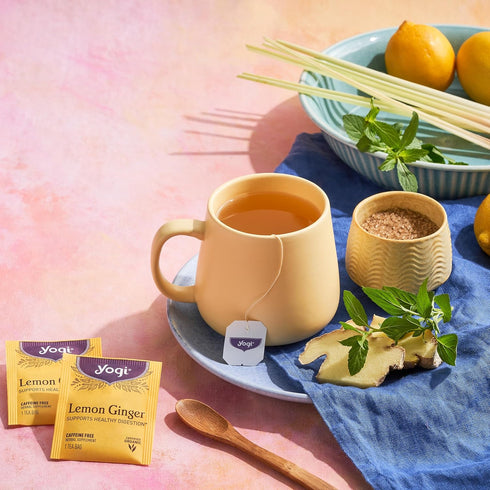 16 Yogi Tea Lemon Ginger Tea Bags, ct