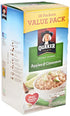 18 Count Quaker Instant Oatmeal, Apples and Cinnamon