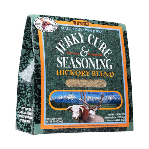 Hi Mountain Jerky Seasoning and Cure Kit | HICKORY BLEND | Beef