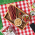 (80 7" 40oz Weavers Original Snack Sticks mild flavored beef and chicken snack sticks per bag)