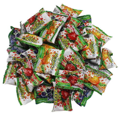 30 Fruit Nuggets Mini Pouches Kosher Vitamin C 56% Real Juice All