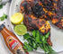 African Ghost Pepper Hot Sauce 5 fl oz Glass Bottle by African Dream Foods, All Natural Thick and Chunky