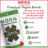 Original Crispy Seaweed Snacks by Nora - Low-Carb Healthy Snacks, Thick Nori Sheets, Vegan, Gluten-Free, 12-Pack