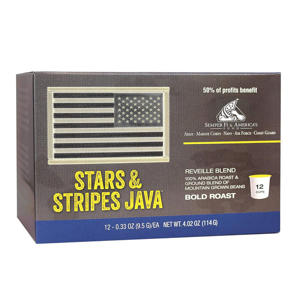 Stars & Stripes Java Coffee Pods Bold Roast