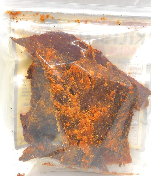 Aminchi foods Kilishi - Spicy Beef Jerky African Fresh Dried Meat Deliciously Tasty Nigerian