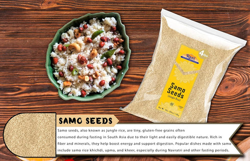 64oz (4lbs) 1.81kg Rani Samo Seeds Whole (Japanese barnyard millet / Jungle Rice/Moriyo/ Samak Rice) Echinochloa