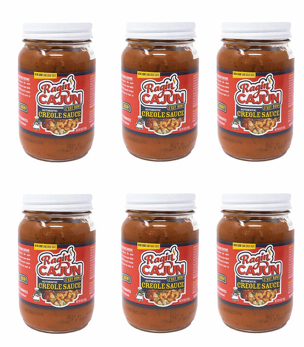 Fully Cooked Creole Sauce 16 oz Ragin' Cajun (Pack of 6)