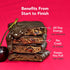 12 ALOHA Organic Plant Based Protein Bars - Chocolate Cherry - Bars, Vegan, Low Sugar, Gluten-Free, Paleo, Low Carb