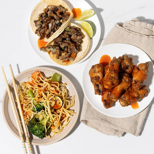 Set, Set 6 Thoughtfully Gourmet, Street Food Sauces Hot Sauce and BBQ Gift Flavors: Diablo Wings Sauce, Louisiana