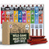 Jerky-n-Spice Wild Game Meat Sticks (10-Pack) | Ultimate Exotic Snacks | Beef