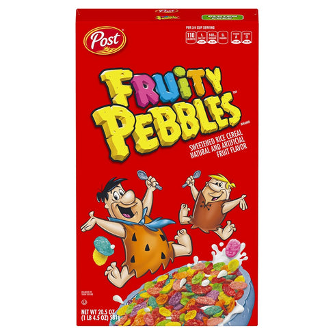 Pebbles Post Fruity Gluten Free Cereal, 20.5 Ounce