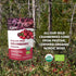 100% 6oz (35 Organic Freeze-Dried Cranberry Powder Pure, Natural Wild Whole Fruit, Certified Organic from Nordic