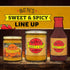 16 oz Ben's Sweet & Hot Mustard Spicy Mustard Dipping Sauce and Yellow Mustard Spread Deli Mustard All Natural Mustard