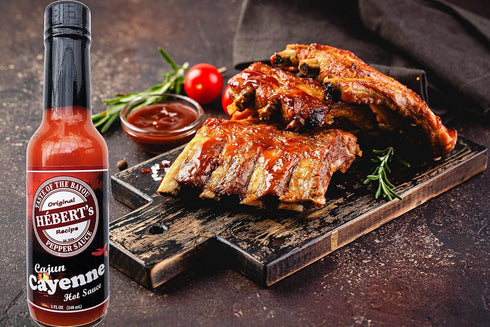 Hebert's Packaged HBERT's Cajun Cayenne Hot Sauce Unleash the flavor everyones raving about! Enjoy the perfect balance