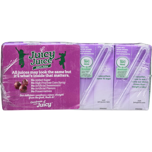 4.23 8 Count (Pack 5) Juicy Juice Grape, Ounce Boxes