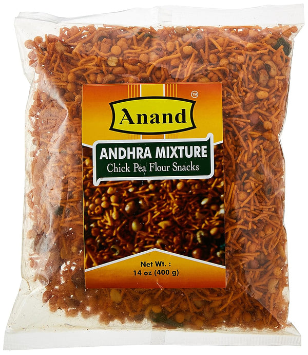 Anand , Andhra Mixture (Chick Pea Flour Snacks), 400 Grams(gm)