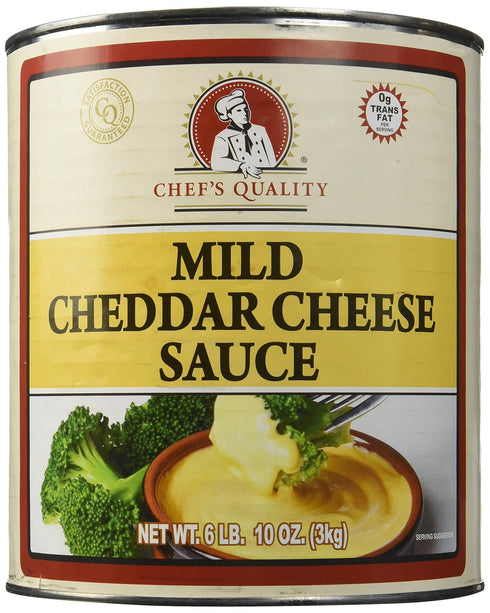 Chef's Quality Mild Cheddar Cheese Sauce #10 cans