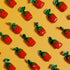 6 lbs Strawberry Bulk Candy by Cambie, of Strawberry Candy with a Deliciously Sweet Hard Exterior with a Soft