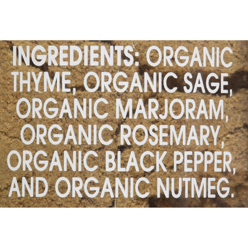 McCormick Gourmet Organic Poultry Seasoning, 0.87 Oz
