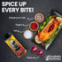 Pack 5 6 oz (Pack 5) Everglades Seasoning Sampler Flavors Cactus Dust, Heat, Fish & Chicken Rub Each of Made in USA