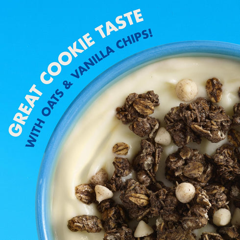 11 oz Cascadian Farm Organic Cookies 'n' Crme Cookie Granola, Whole Grain and Fiber