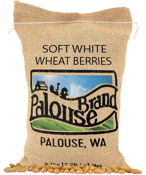 Palouse Brand Certified Glyphosate Residue Free Soft White Wheat Berries | 5