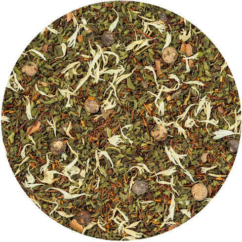 25 1.5 Tiesta Tea Cocoa Mint Chill Loose Leaf Tea, Chocolate Peppermint Herbal Rooibos Blend, Non-Caffeinated, Real