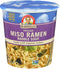 Dr. McDougall's Organic Miso Big Soup Cup, Garlic Ginger with Noodles, 1.9