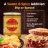 16 oz Ben's Sweet & Hot Mustard Spicy Mustard Dipping Sauce and Yellow Mustard Spread Deli Mustard All Natural Mustard