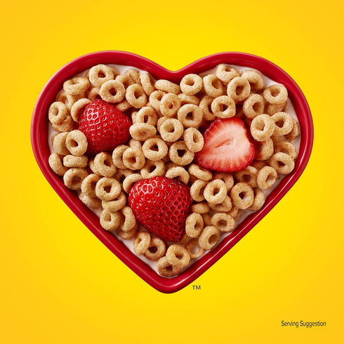 8.9 OZ Cheerios Original Heart Healthy Cereal, Gluten Free Cereal with Whole Grain Oats, Cereal Box