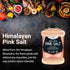 20 Lbs (Pack 4) Herbion Naturals Himalayan Pink Salt Jar Fine Grain, GMO Free, Supreme Quality Chemical Free, Vegan