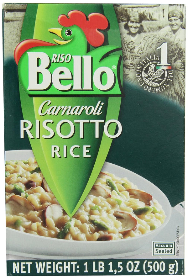Riso Bello Carnaroli Risotto Rice, 17.5-Ounce Boxes (Pack of 6)
