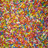 Sweet Evas 100% KOSHER,1.5 LBS. NATURAL RAINBOW SPRINKLES - NATURAL COLOR, DAIRY FREE, NUT FREE, GLUTEN FREE, SOY FREE