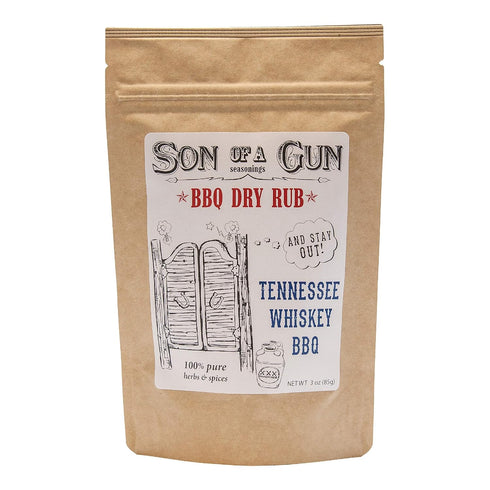 The Spice Hut Son Of A Gun Tennessee Whiskey Seasoning, 3 Ounce