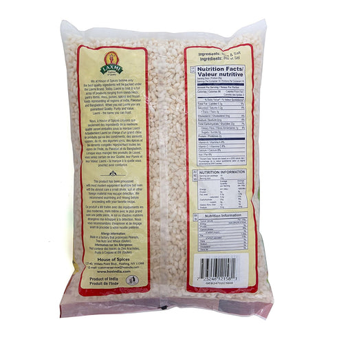 14oz Laxmi All-Natural Basmati Kurmura/Basmati Mamra - Bag