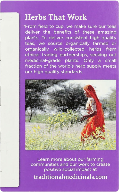 Traditional Medicinals Organic Smooth Move Chamomile Tea, 16 Tea Bags