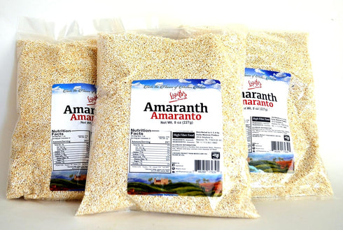 Lupitas Brand 3 pack Popped Amaranth (Amaranto) 8 oz 226 gr bags (24 oz,