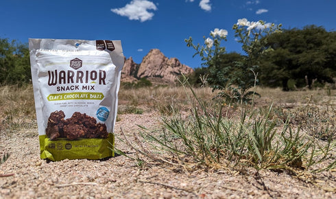 BeeFree Warrior Mix Gluten Free Granola - Chunky Bites, Low Carb, Grain Free, 9 Oz Bag