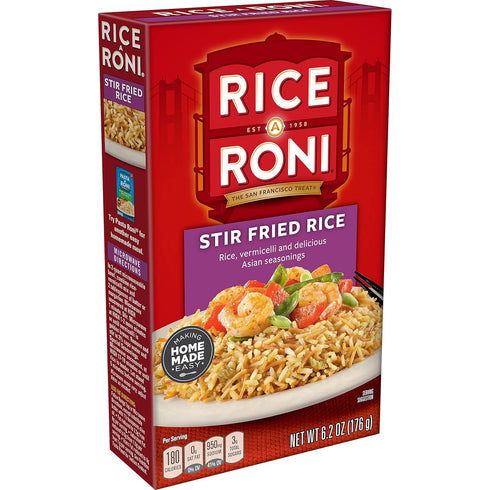 Rice-A-Roni Fried Rice and Vermicelli Mix, (Packaging May Vary), 6.2 Oz